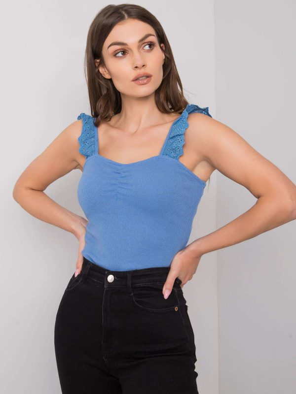 Dark blue Amani top