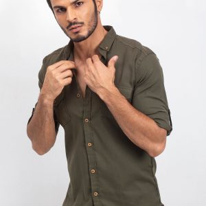 Khaki Men's Shirt Exactly