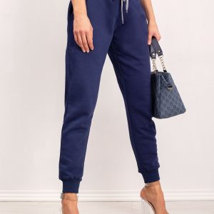 Tracey's dark blue pants