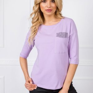 Light Purple Chloe Blouse