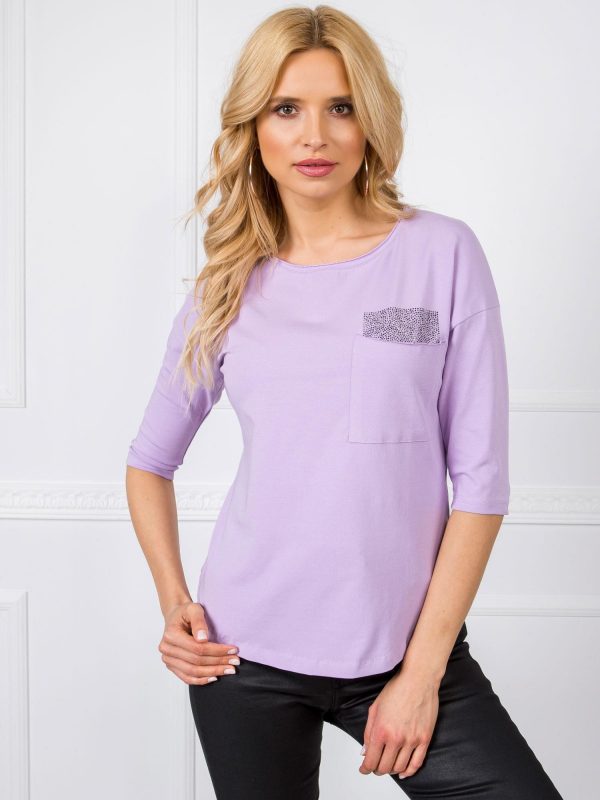 Light Purple Chloe Blouse