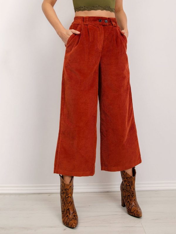 BSL Brown Wide Trousers