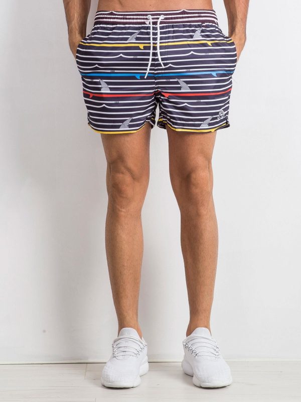 Navy Blue Shorts for Men Harvey