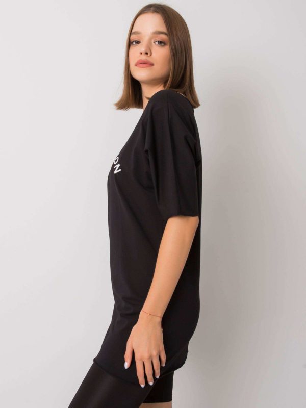 Aviana black casual blouse