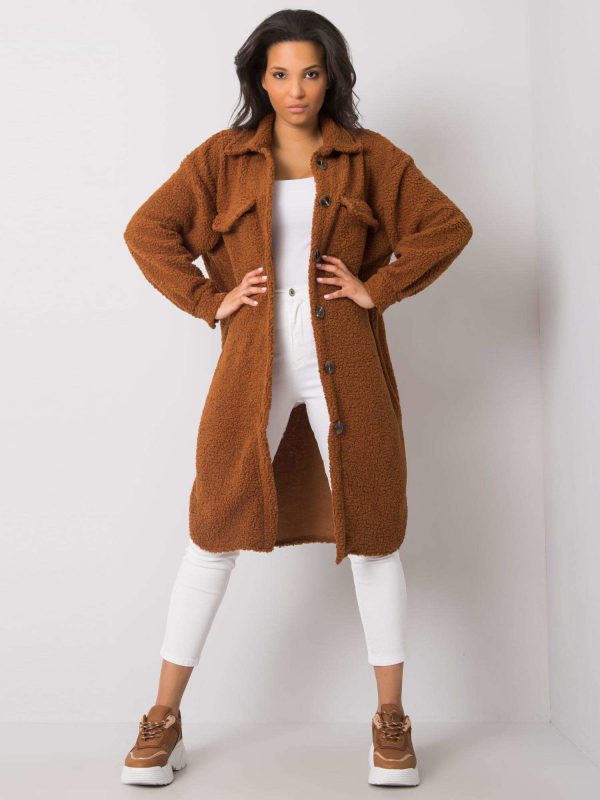 Brown Rica Long Shirt