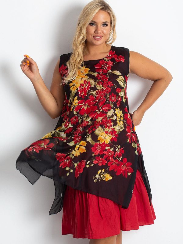 Black Plus Size Cupid Dress