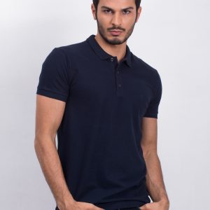 Navy Blue Men's Polo Shirt Numerous