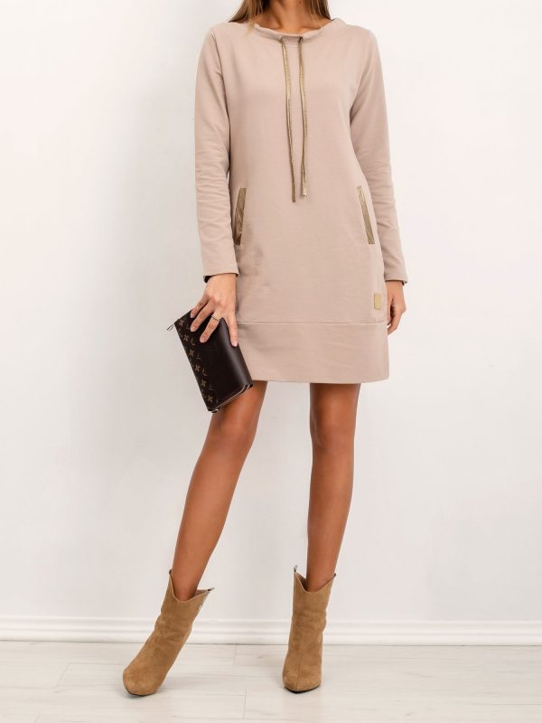 Dark Beige Jump Dress