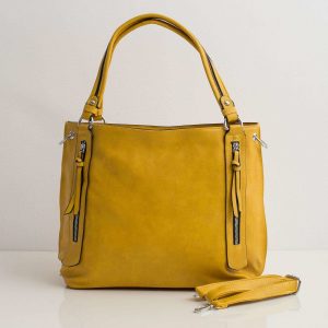 Yellow women's bag city bag