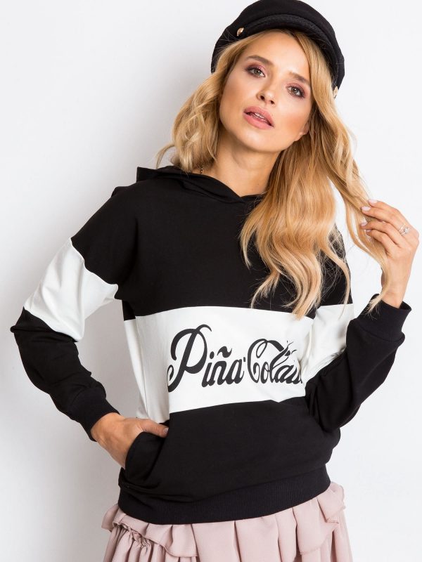 Black and white sweatshirt Pina