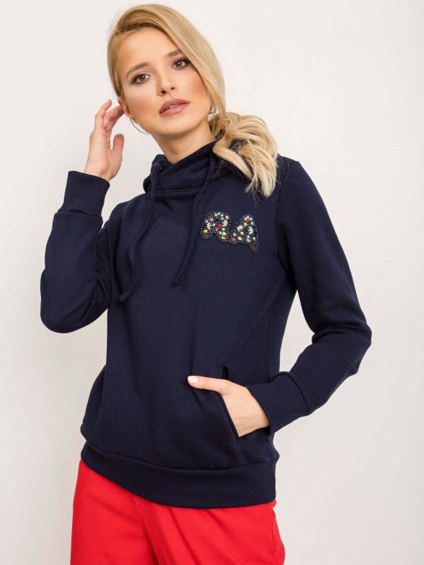 Navy blue Verity sweatshirt