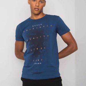 Lawson Cotton Men's Light Navy T-Shirt