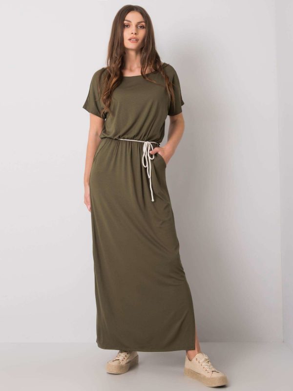 Khaki Casual Dress Jana