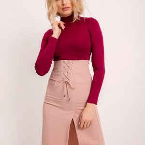 BSL Dirty pink asymmetrical skirt