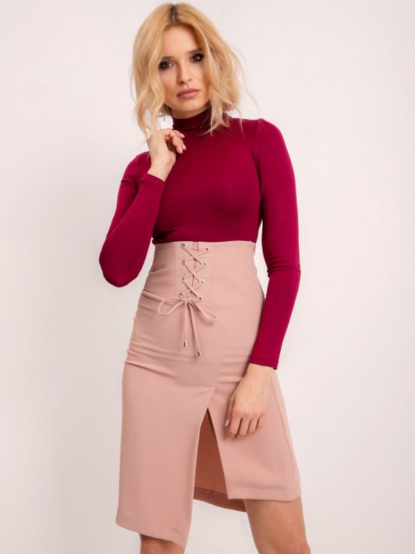 BSL Dirty pink asymmetrical skirt