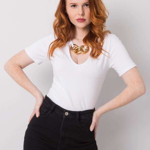 White Averie Cotton Blouse