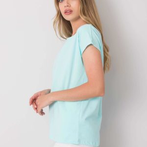 Mint T-shirt solid color Nadia