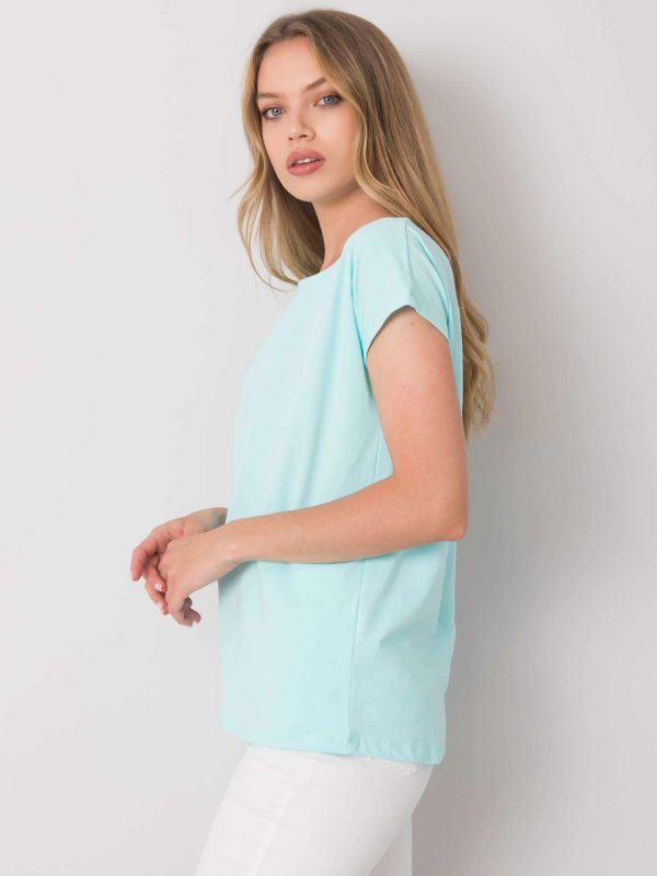 Mint T-shirt solid color Nadia