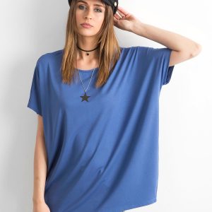 Dark Blue Oversize Blouse