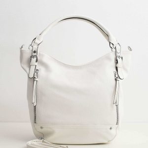 White women's city bag