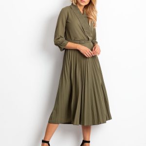 RUE PARIS Khaki dress Hope