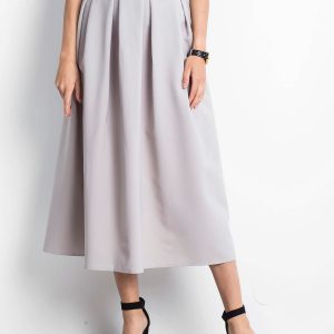 Light gray skirt Quirky