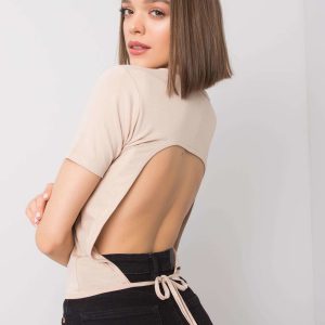 Beige blouse Pixie RUE PARIS