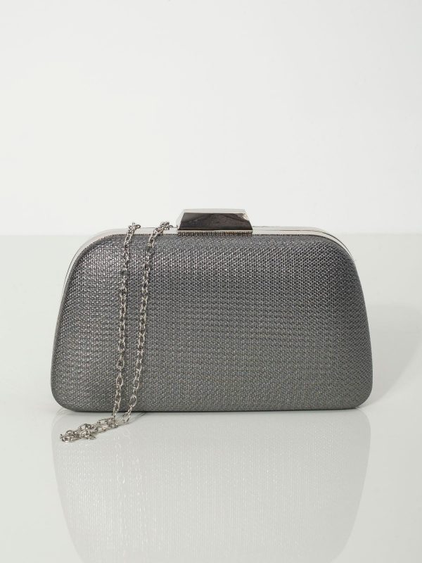 Grey Evening Handbag