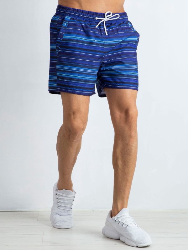 Navy Blue Doorway Men's Shorts