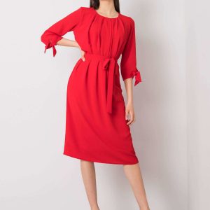 Alethea Red Cocktail Dress