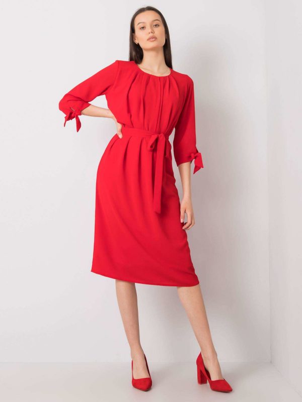 Alethea Red Cocktail Dress