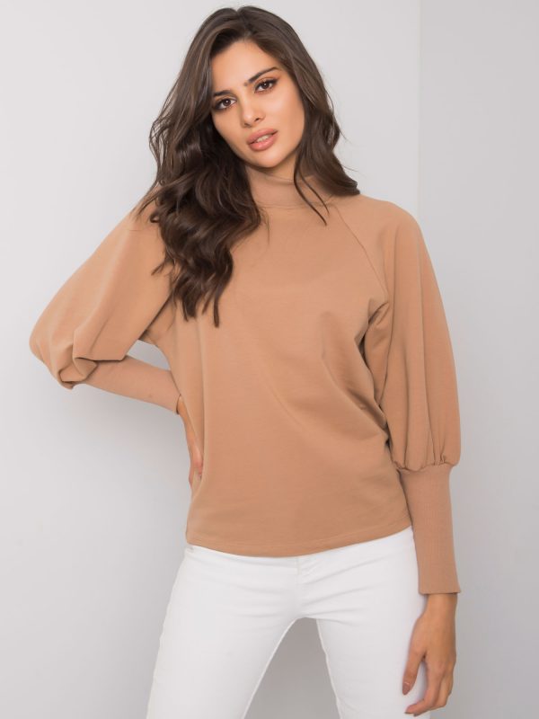 Camel Lanciano Cotton Blouse