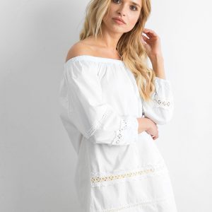 White cotton spanish tunic