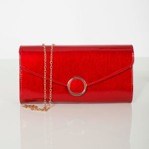 Red Purse Clutch Bag