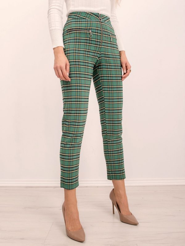 BSL Green Plaid Pants