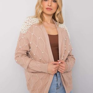 Meridiah Dirty Pink Pearl Sweater
