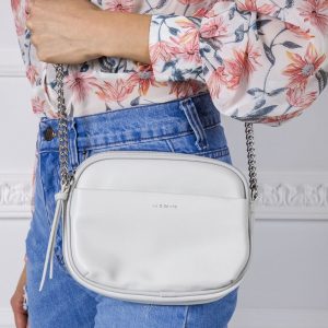 Light Grey Small Shoulder Bag