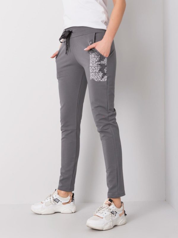 Dark grey Taylor sweatpants