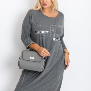 Dark Grey Plus Size Coast Dress