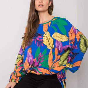 Blue Oversized Blouse Ainara