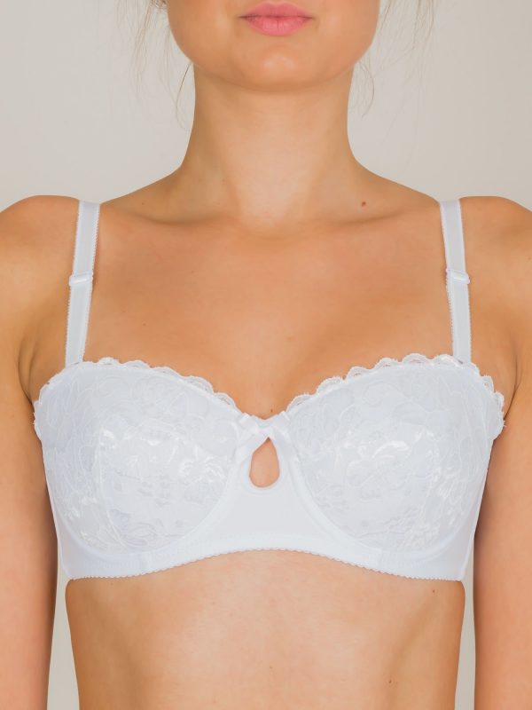 INTIMIDAO White Lace Bra