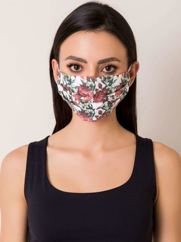 Flower Printed Protective Mask