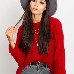 RUE PARIS Red Marion sweater