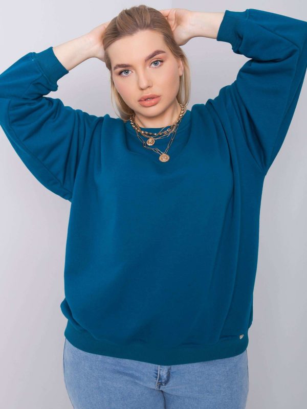 Mischa plus size sea sweatshirt