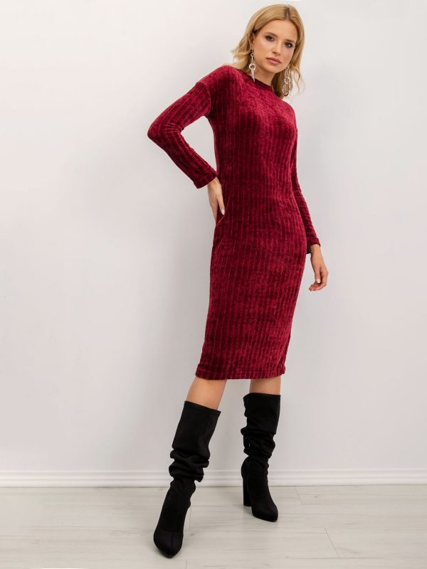 Burgundy dress BSL