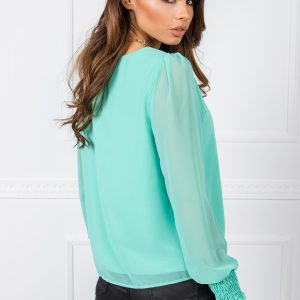 Mint blouse Amelia RUE PARIS