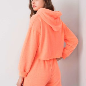 Fluo orange casual set Emola