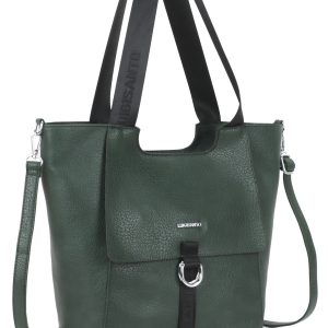 LUIGISANTO Green Daily Shopper Bag