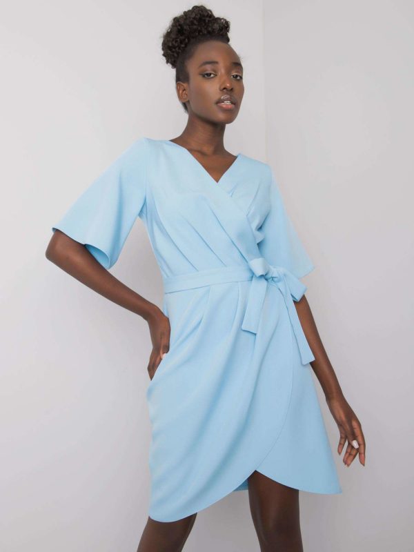 Marivel Light Blue Cocktail Dress