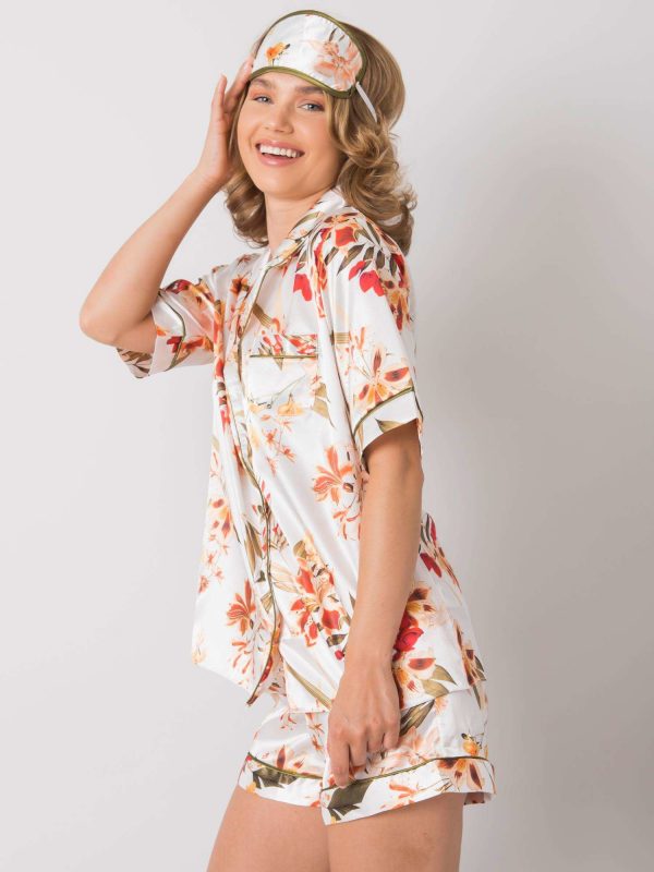 White Women's Floral Pyjamas